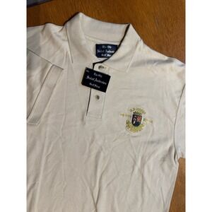 St Andrews Old Course 2015 Open Golf Polo Shirt L NWT Scotland Crest